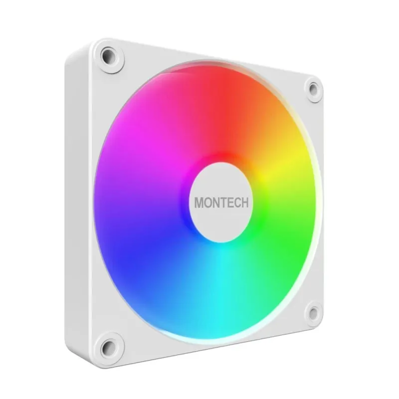 Case fan 120mm-gf120r v2 argb pwm ,w, montech