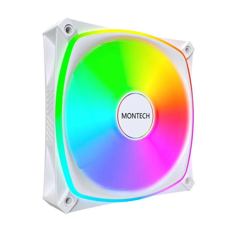 Case fan 120mm-rx120 pro white 3 in 1 montech