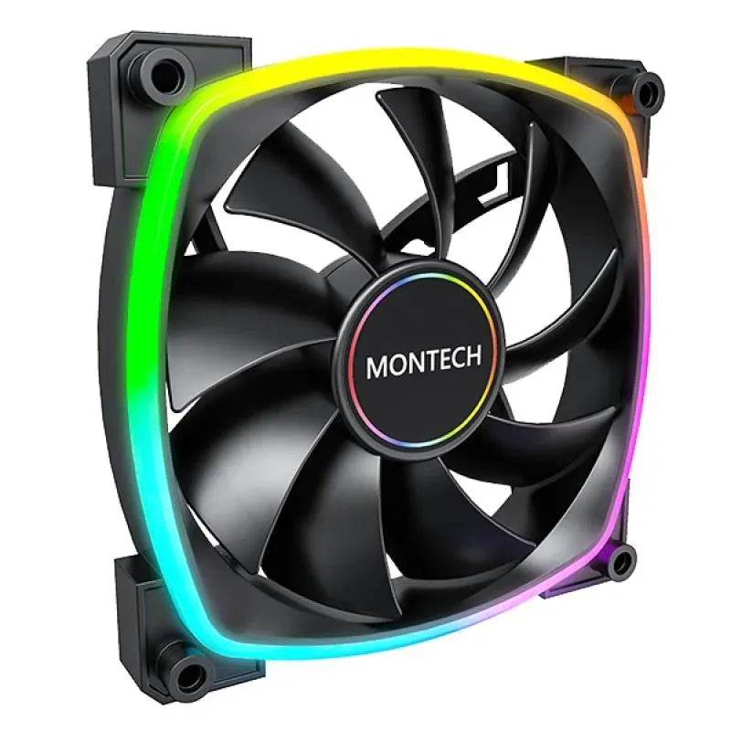 Case fan 140mm-ax140 pwm black montech