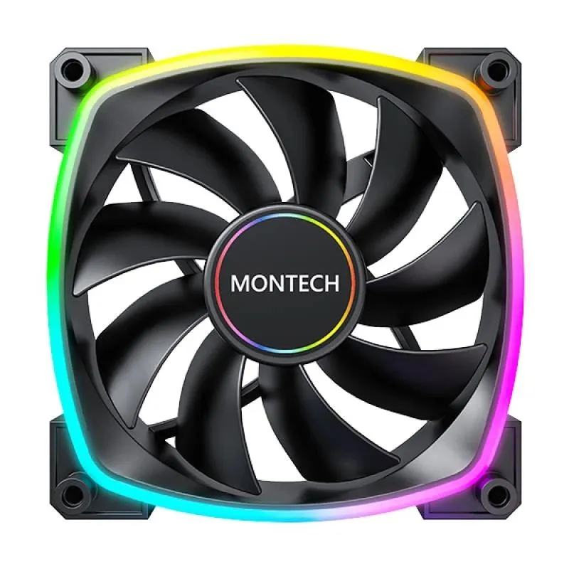 Case fan 140mm-ax140 pwm black montech