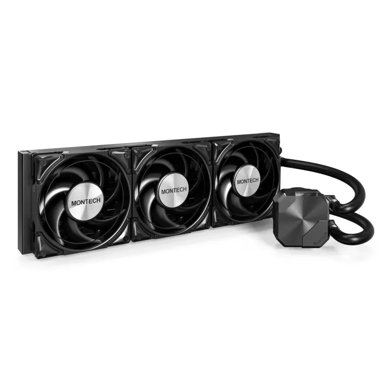 Cpu cooler multi socket black-hyperflow silent360,b, montech