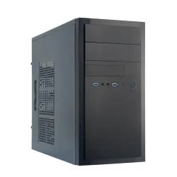 Case-CHIEFTEC-MiniTower-MicroATX-Colour Black-HT-01B-OP