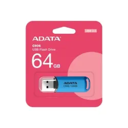 Memory drive flash usb2 64gb-blue ac906-64g-rwb a-data