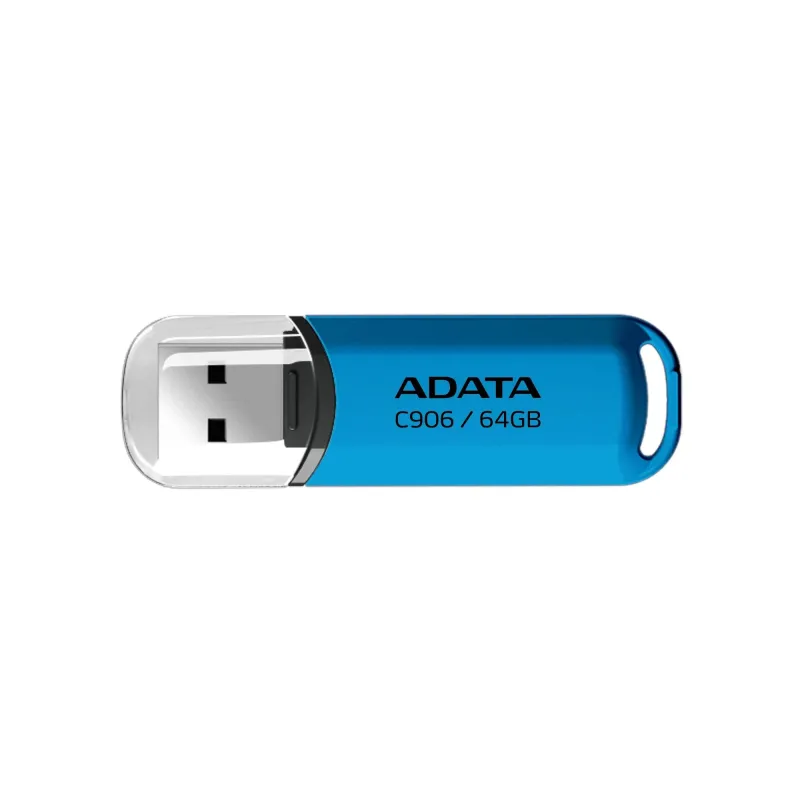Memory drive flash usb2 64gb-blue ac906-64g-rwb a-data