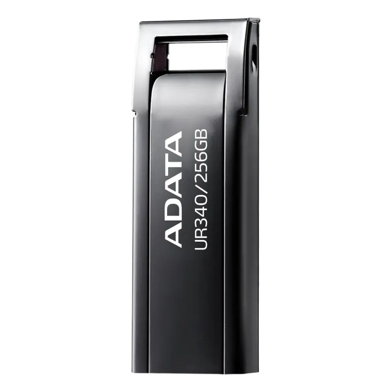 Memory drive flash usb3.2 256g-black aroy-ur340-256gbk adata