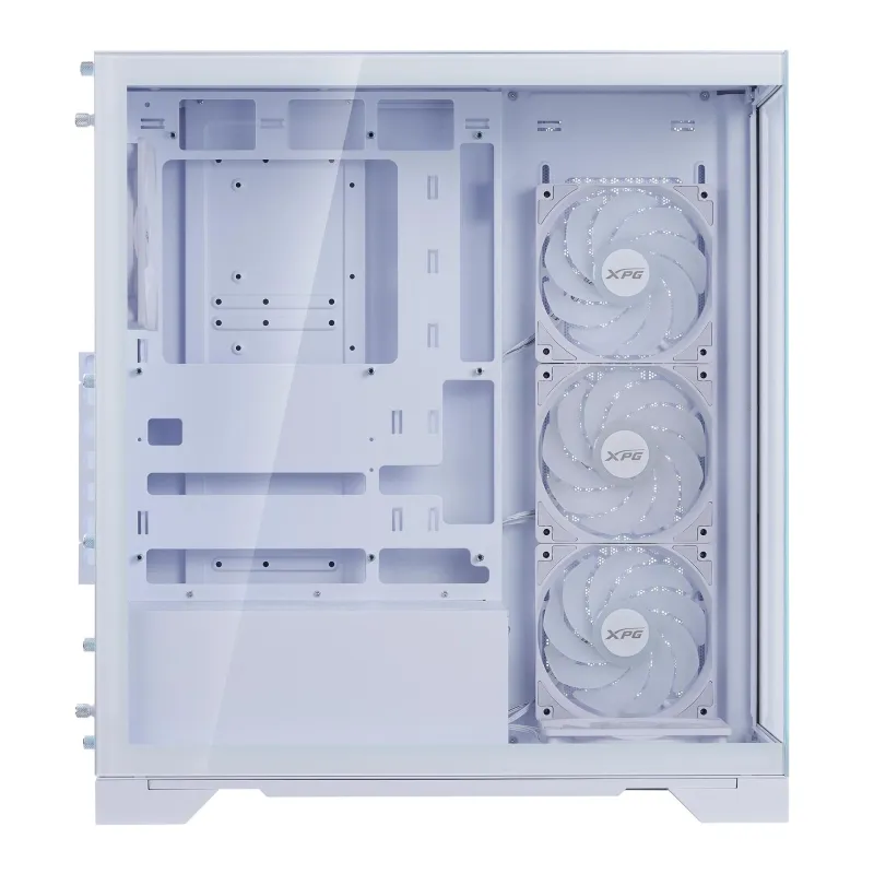 Case-ADATA-INVADER X BTF-MidiTower-Case product features Transparent panel-ATX-MicroATX-MiniITX-Colour White-INVADERXBTFMT-WHCWW