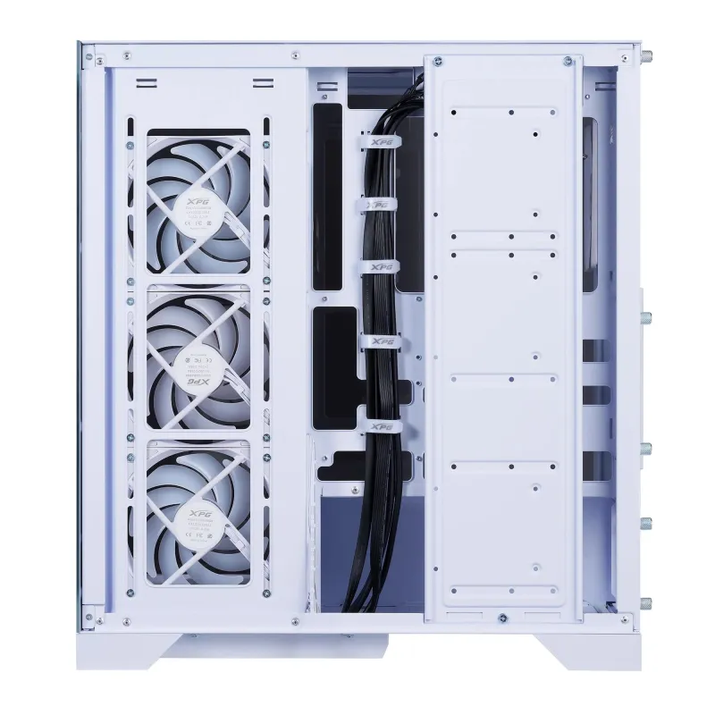 Case-ADATA-INVADER X BTF-MidiTower-Case product features Transparent panel-ATX-MicroATX-MiniITX-Colour White-INVADERXBTFMT-WHCWW