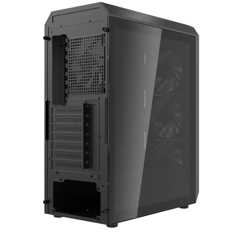 Case-ADATA-VALOR AIR PLUS MID-MidiTower-Case product features Transparent panel-ATX-MicroATX-MiniITX-Colour