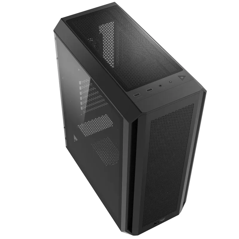 Case-ADATA-VALOR AIR PLUS MID-MidiTower-Case product features Transparent panel-ATX-MicroATX-MiniITX-Colour
