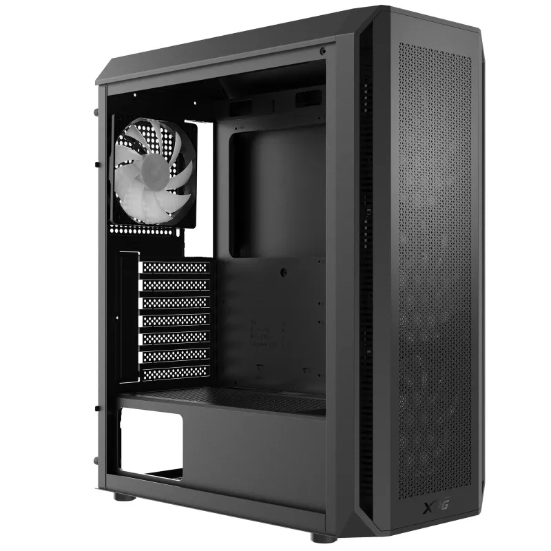 Case-ADATA-VALOR AIR PLUS MID-MidiTower-Case product features Transparent panel-ATX-MicroATX-MiniITX-Colour
