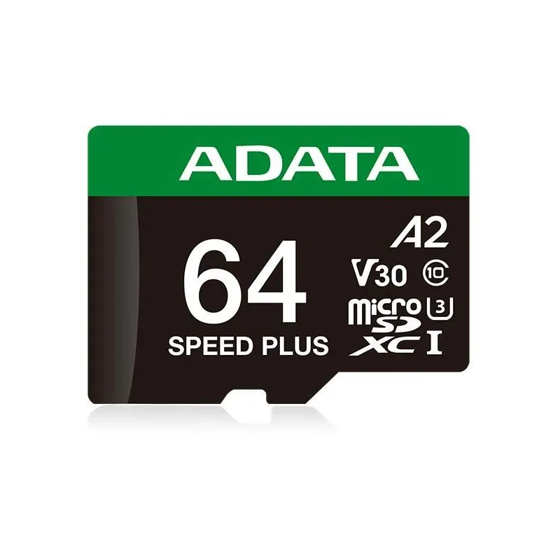 Memory micro sdxc 64gb uhs-i-ud64gui3v30a2sp-ra1 adata