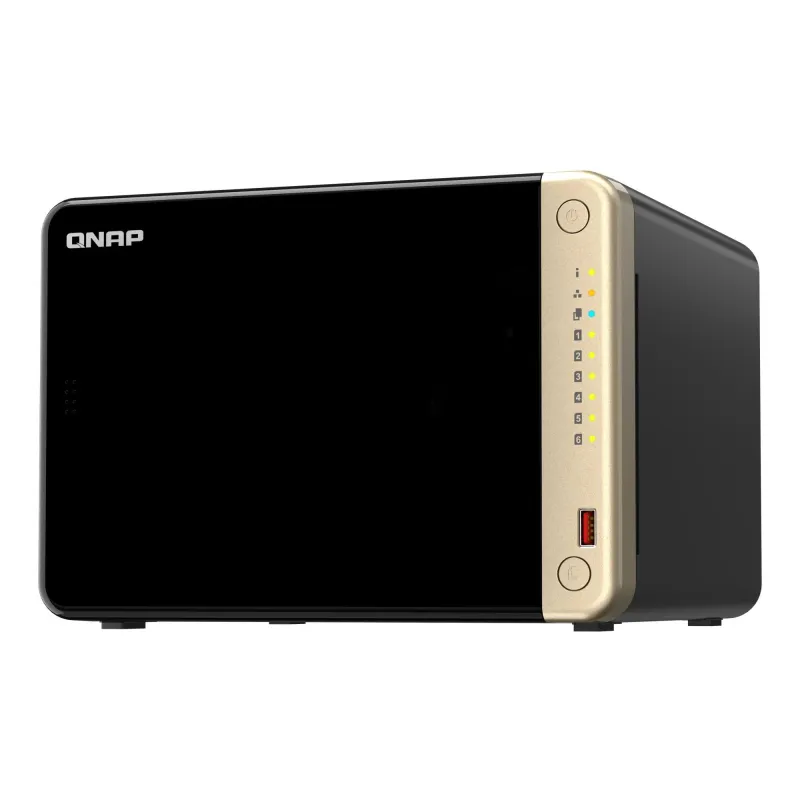 Nas storage tower 6bay 8gb-ts-664-8g qnap