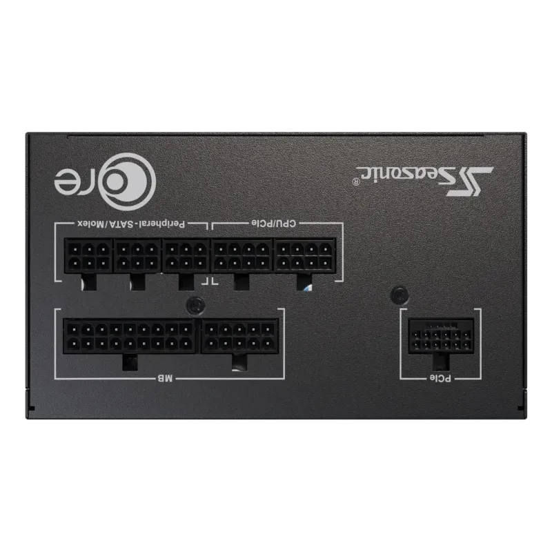 Power Supply-SEASONIC-CORE GX-650 Watts-Efficiency 80 PLUS GOLD-SRP-CGX651-A5A32SF