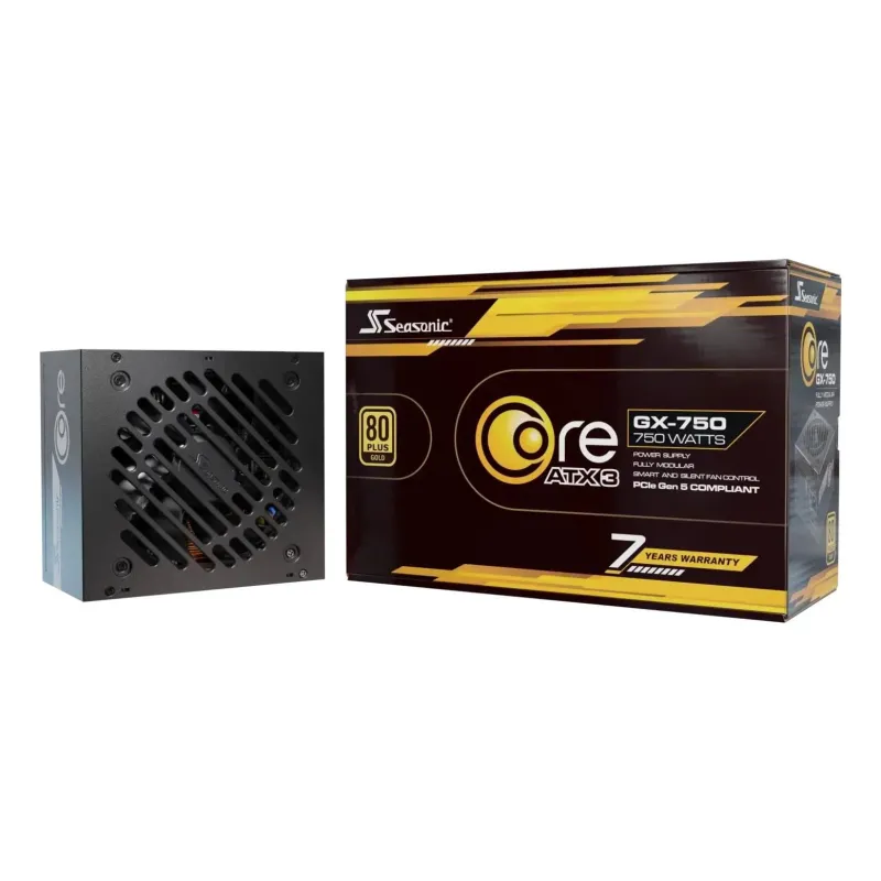 Power Supply-SEASONIC-SRP-CGX851-A5A32SF-850 Watts-Peak Power 850 Watts-Efficiency 80 PLUS GOLD-SRP-CGX851-A5A32SF