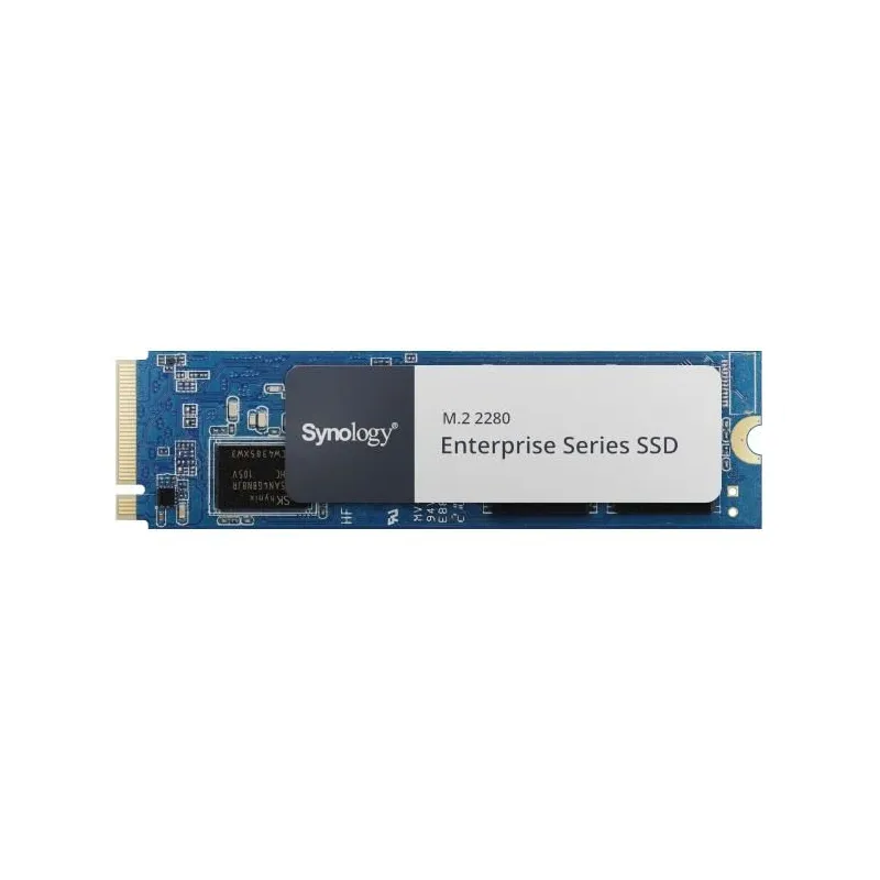SSD-SYNOLOGY-400GB-M.2-NVMe-Write speed 650 MBytes-sec-Read speed 3000 MBytes-sec-TBW 700 TB-SNV5420-400G