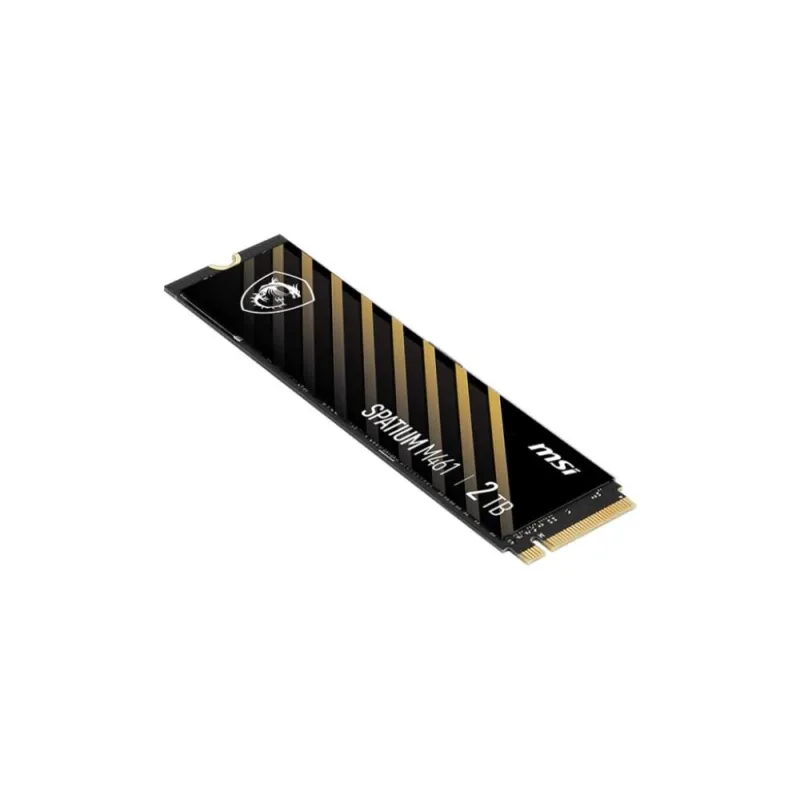 SSD-MSI-SPATIUM M461-2TB-M.2-PCIE-NVMe-3D NAND-Write speed 4200 MBytes-sec-Read speed 5000 MBytes-sec-2.15mm-TBW 450 TB-MTBF