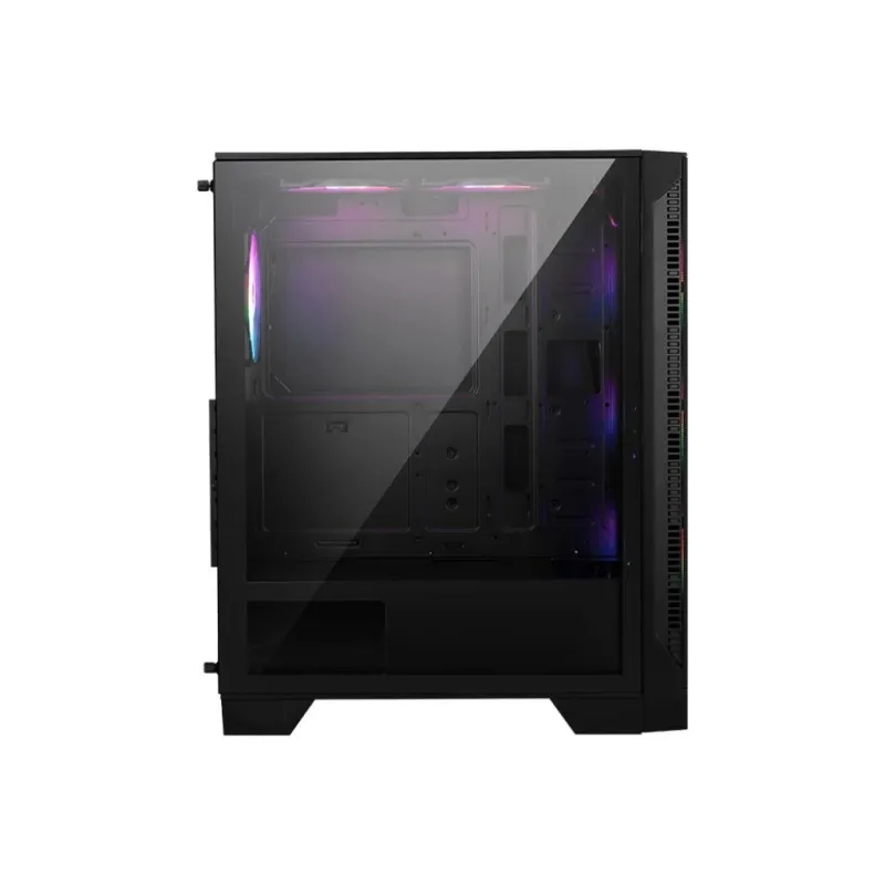 MSI - PC Case - MAG FORGE 120A AIRFLOW - Side window - Black - Mid-Tower - Power supply included No - ATX