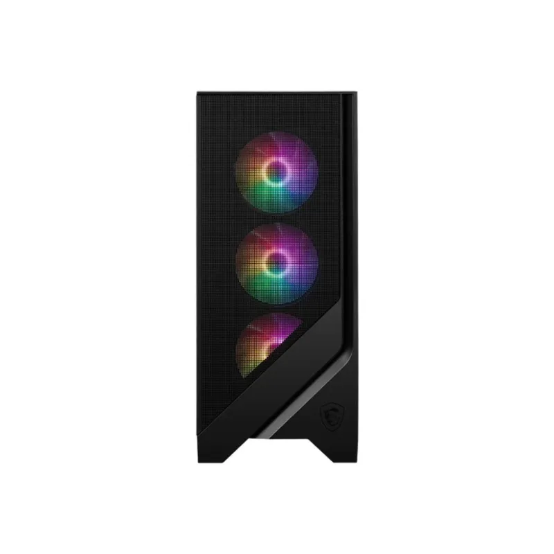 MSI - PC Case - MAG FORGE 120A AIRFLOW - Side window - Black - Mid-Tower - Power supply included No - ATX