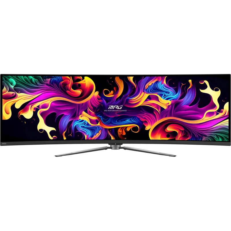 Monitor-MSI-49 -5120 x 1440 pixels-Dual QHD-Native aspect ratio 32:9-QD-OLED-Curved-MPG491CQPXQD-OLED
