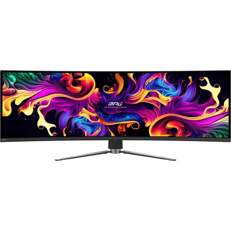 Monitor-MSI-49 -5120 x 1440 pixels-Dual QHD-Native aspect ratio 32:9-QD-OLED-Curved-MPG491CQPXQD-OLED