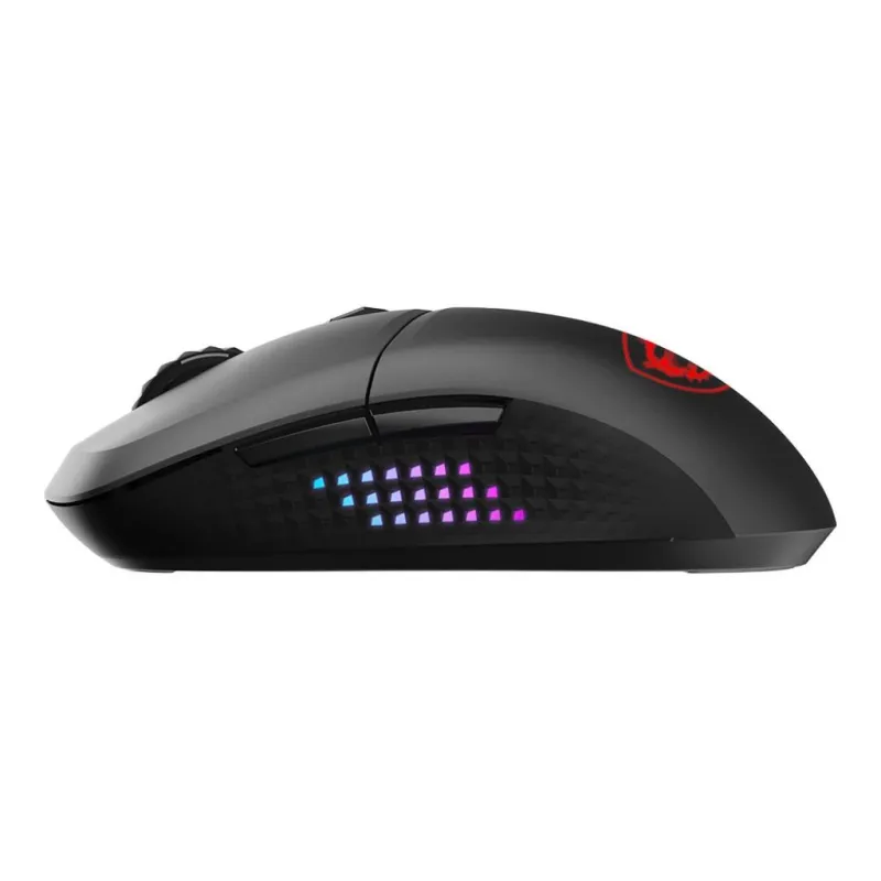 MSI Gaming Mouse - VERSA 300 ELITE WIRELESS - Wireless - 2.4 GHz, Bluetooth 5.3, USB 2.0