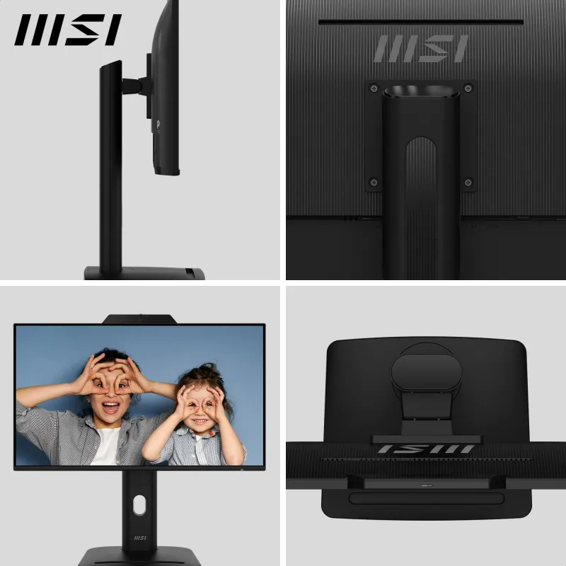 LCD Monitor-MSI-PRO MP242PMG-23.8-Business-Panel IPS-1920x1080-16:9-120 Hz-1 ms-Speakers-PROMP242PMG