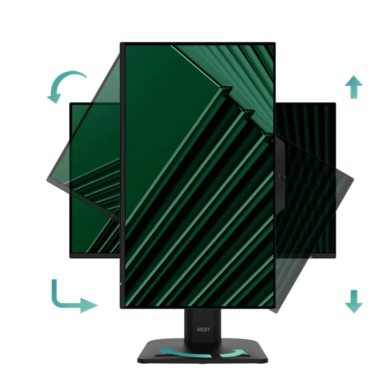 LCD Monitor-MSI-PRO MP242PMG-23.8-Business-Panel IPS-1920x1080-16:9-120 Hz-1 ms-Speakers-PROMP242PMG