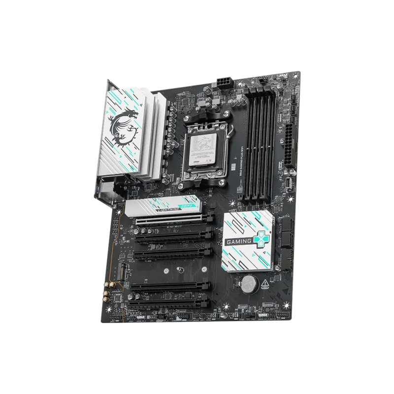 Mainboard-MSI-AMD B840-SAM5-ATX-Memory slots 4-5xPCI-Express 16x-2xM.2-1xHDMI-1xAudio-In-1xAudio-Out-1xMicrophone-4xUSB