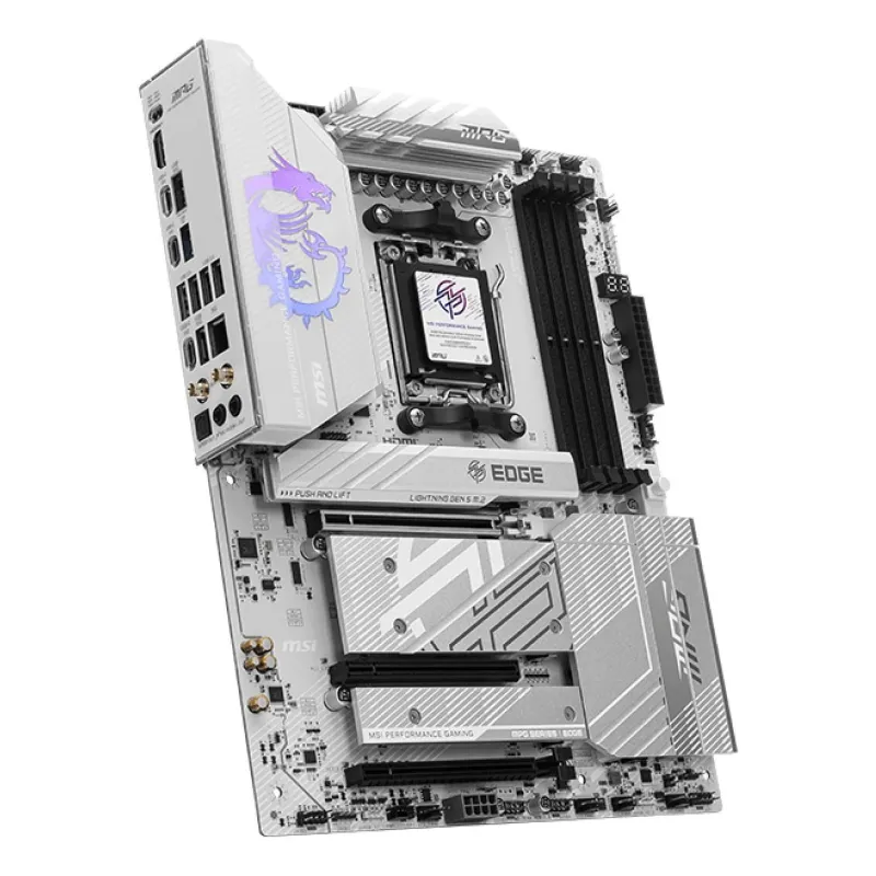 Mainboard-MSI-AMD B850-SAM5-ATX-Memory DDR5-Memory slots 4-3xPCI-Express 16x-4xM.2-1xHDMI-1xAudio-In-1xAudio-Out-4xUSB 2.0-1xUSB