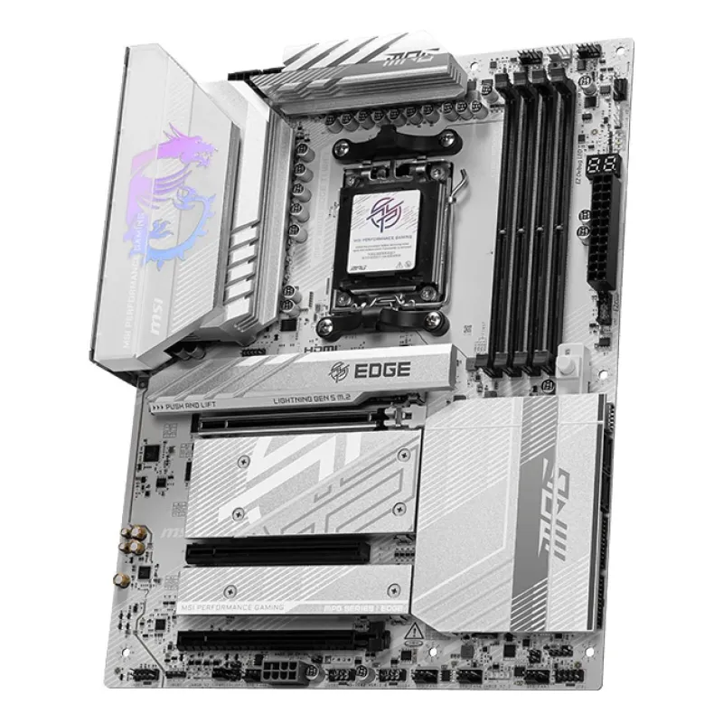 Mainboard-MSI-AMD B850-SAM5-ATX-Memory DDR5-Memory slots 4-3xPCI-Express 16x-4xM.2-1xHDMI-1xAudio-In-1xAudio-Out-4xUSB 2.0-1xUSB
