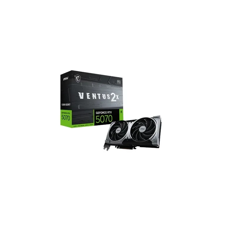 Graphics Card-MSI-NVIDIA GeForce RTX 5070-12 GB-GDDR7-192 bit-PCIE 5.0 16x-Dual Slot