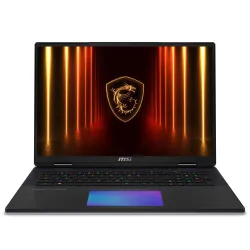 Notebook-MSI-Titan 18 HX AI A2XWJG-CPU Core Ultra-U9-285HX-2800 MHz-18-3840x2400-RAM 64GB-DDR5-6400 MHz-SSD 6TB-NVIDIA GeForce