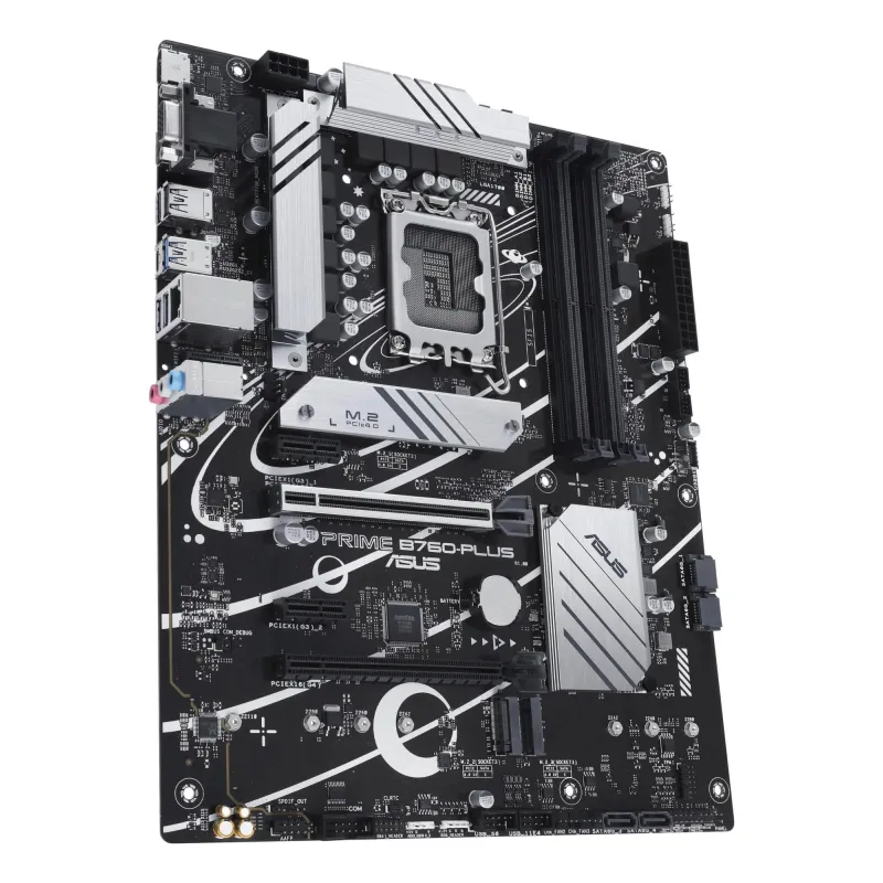 Mainboard-ASUS-Intel B760 Express-LGA1700-ATX-Memory DDR5-Memory slots 4-2xPCI-Express 3.0 1x-1xPCI-Express 4.0