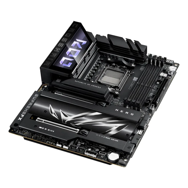 Mainboard-ASUS-AMD X870E-SAM5-ATX-Memory DDR5-Memory slots 4-2xPCI-Express 4.0 16x-2xPCI-Express 5.0