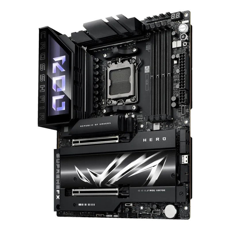 Mainboard-ASUS-AMD X870E-SAM5-ATX-Memory DDR5-Memory slots 4-2xPCI-Express 4.0 16x-2xPCI-Express 5.0