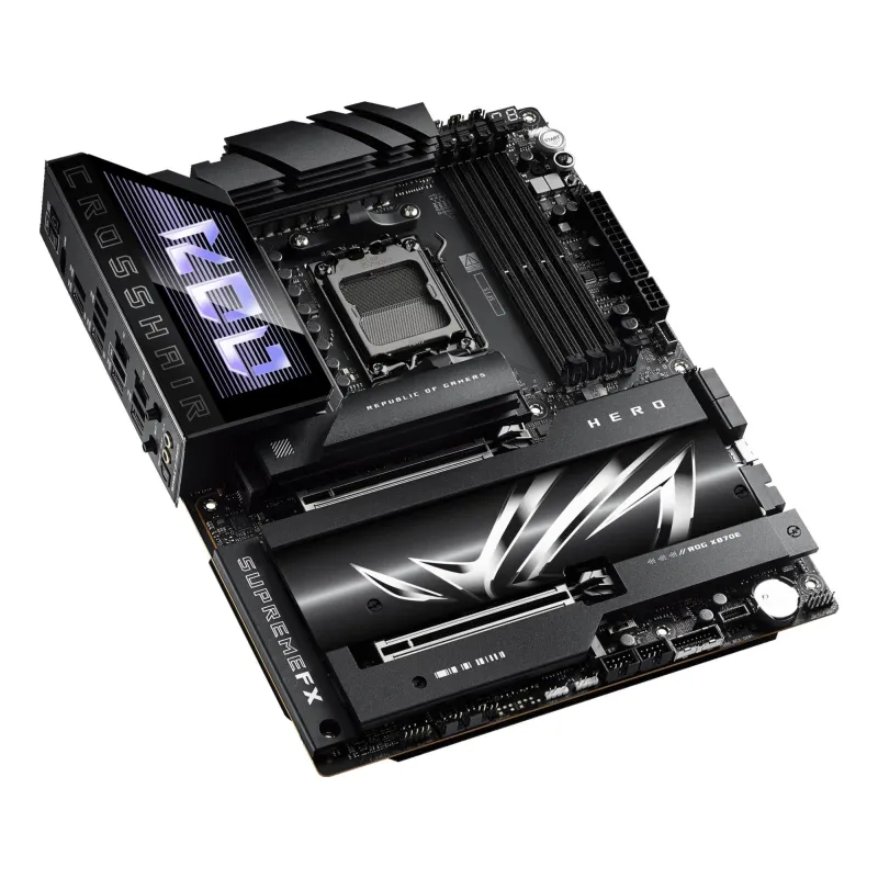 Mainboard-ASUS-AMD X870E-SAM5-ATX-Memory DDR5-Memory slots 4-2xPCI-Express 4.0 16x-2xPCI-Express 5.0