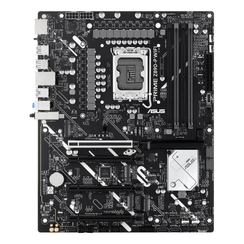Mainboard-ASUS-Intel Z890-LGA1851-ATX-Memory DDR5-Memory slots 4-3xPCI-Express 4.0 16x-1xPCI-Express 5.0