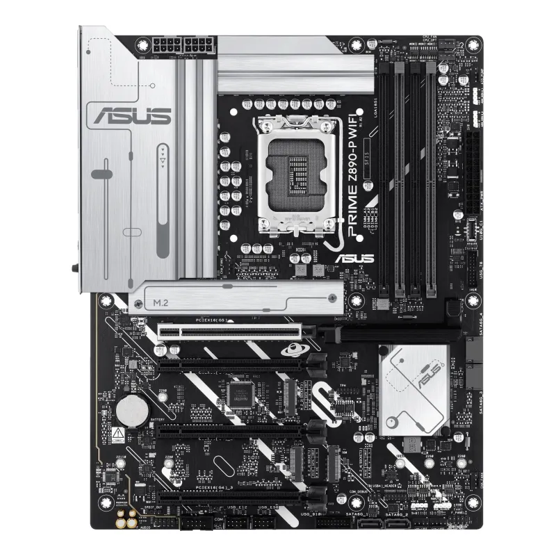 Mainboard-ASUS-Intel Z890-LGA1851-ATX-Memory DDR5-Memory slots 4-3xPCI-Express 4.0 16x-1xPCI-Express 5.0
