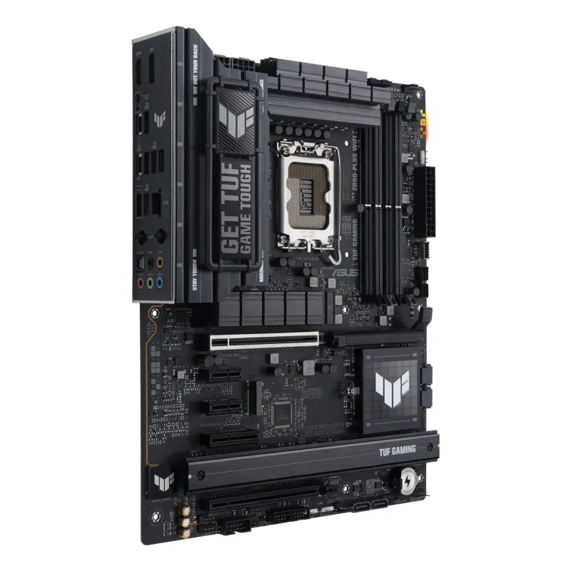 Asus TUF GAMING Z890-PLUS WIFI - Processor family Intel - Processor socket LGA1851 - DDR5 - Supported hard disk drive interfaces