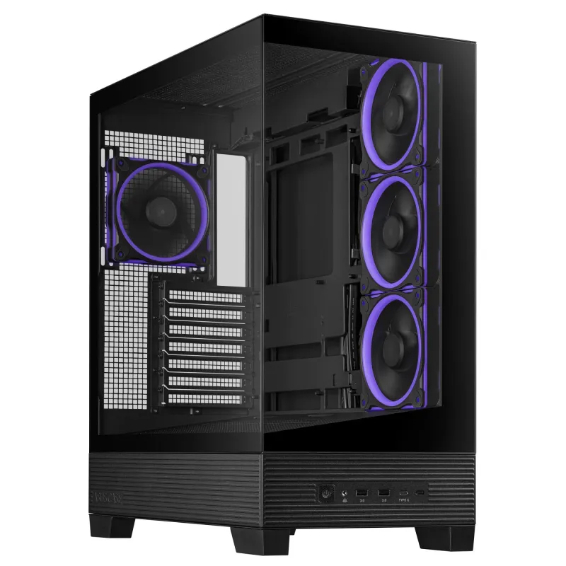 Case-ASUS-ASUS A31 PLUS Case-MidiTower-Case product features Transparent panel-ATX-BTX-MicroATX-MiniITX-Colour