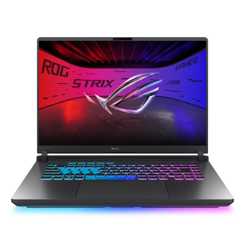Notebook-ASUS-ROG Strix-G16 ,2025,-G615LW-S5075W-CPU Core Ultra-U9-275HX-2700 MHz-16-2560x1600-RAM 16GB-DDR5-5600 MHz-SSD