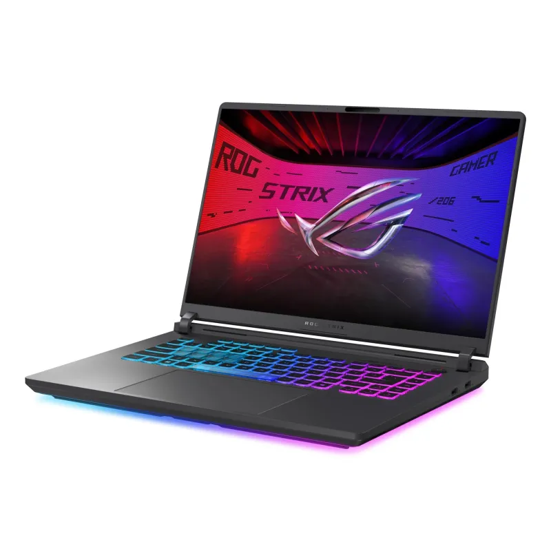 Notebook-ASUS-ROG Strix-G16 ,2025,-G615LW-S5075W-CPU Core Ultra-U9-275HX-2700 MHz-16-2560x1600-RAM 16GB-DDR5-5600 MHz-SSD