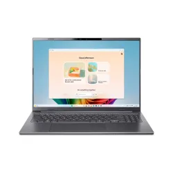 Notebook-ACER-Aspire-Aspire 16 AI-CPU Qualcomm Snapdragon-X1-26-100-3 GHz-16 -1920 x 1200 pixels-RAM 16 GB-LPDDR5x-SDRAM-SSD
