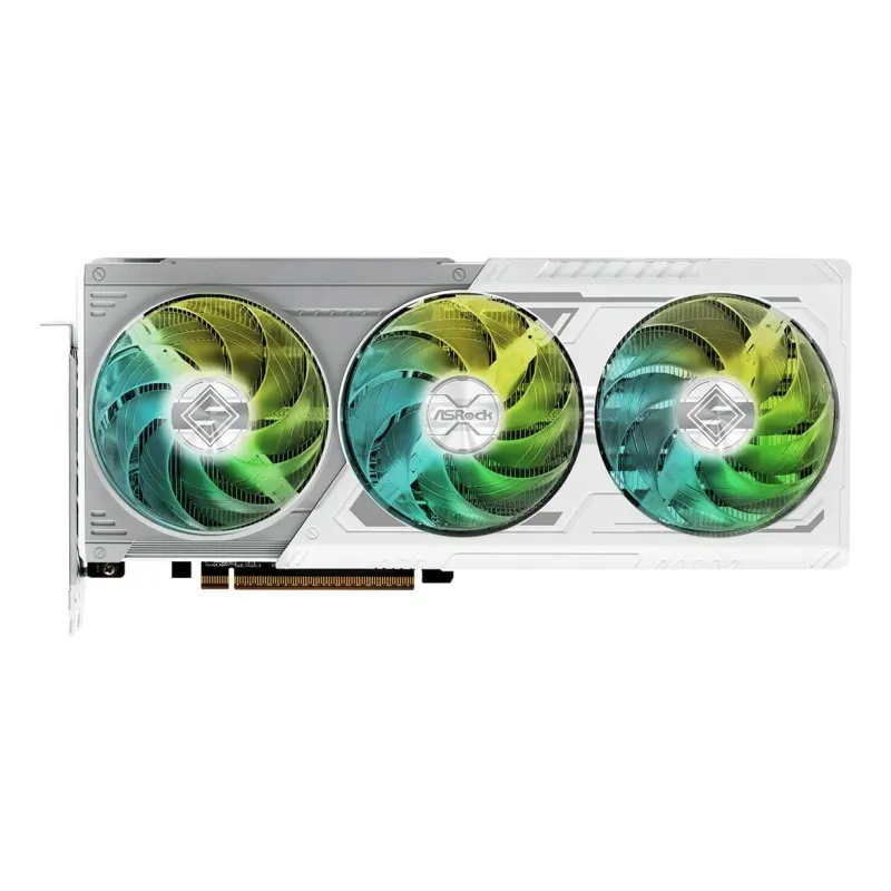 Graphics Card-ASROCK-AMD-Radeon RX 9070 XT-16 GB-GDDR6-256 bit-PCI Express x16 5.0-Active-RX9070XTSL16G