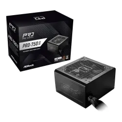 Power Supply-ASROCK-ATX-PC-100 - 240 V-750 W-PRO-750B