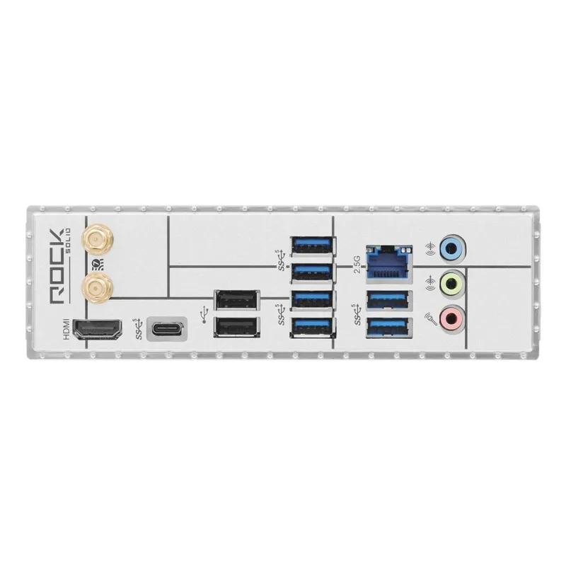 Mainboard-ASROCK-B860 Rock WiFi 7-Intel B860-LGA 1851 ,Socket V1,-ATX-RAM DDR5-SDRAM-4xSlots-Wi-Fi Yes-Bluetooth Yes-3xNumber of