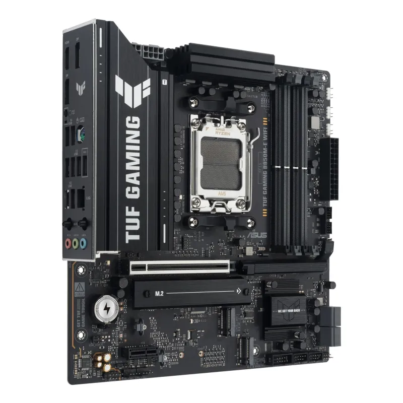 Mainboard-ASUS-AMD B850-SAM5-Micro-ATX-Memory DDR5-Memory slots 4-1xPCI-Express 4.0 1x-1xPCI-Express 4.0 16x-1xPCI-Express 5.0