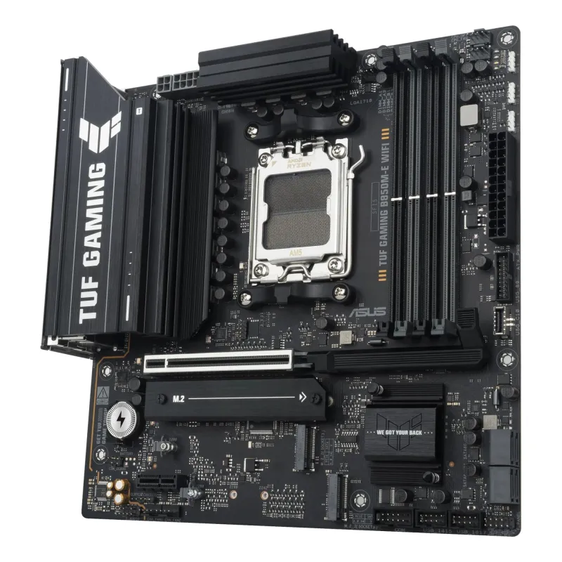 Mainboard-ASUS-AMD B850-SAM5-Micro-ATX-Memory DDR5-Memory slots 4-1xPCI-Express 4.0 1x-1xPCI-Express 4.0 16x-1xPCI-Express 5.0