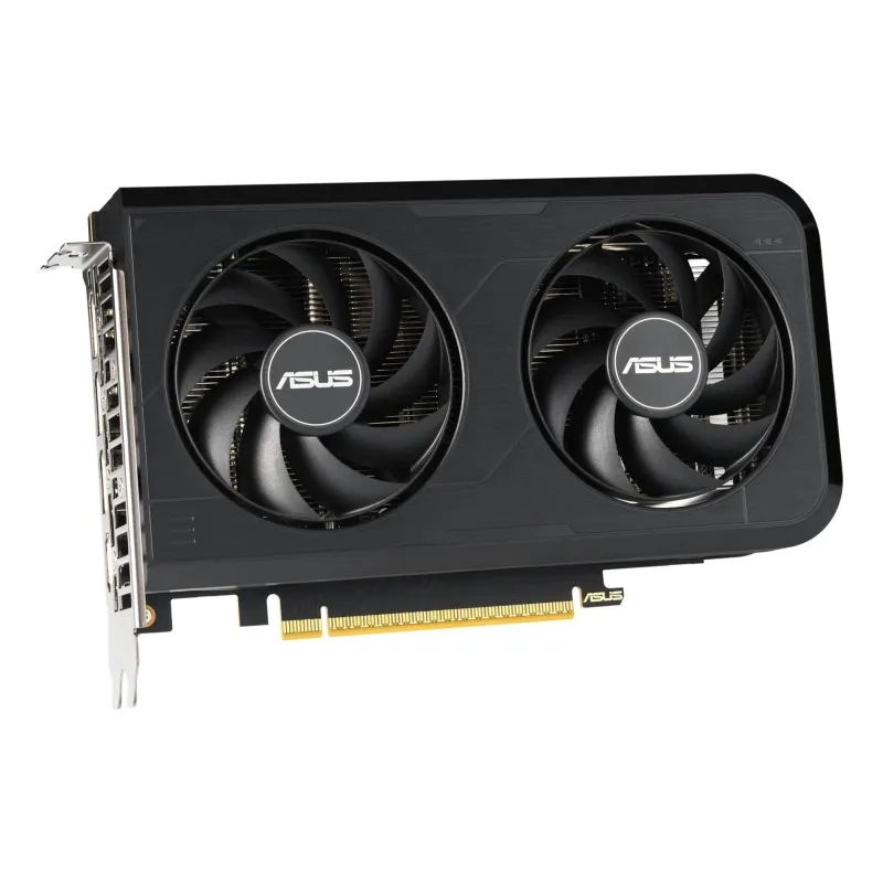 Graphics Card-ASUS-NVIDIA-GeForce RTX 5050-8 GB-GDDR6-128 bit-PCI Express 5.0-Active-DUAL-RTX5050-O8G