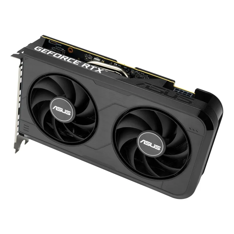 Graphics Card-ASUS-NVIDIA-GeForce RTX 5050-8 GB-GDDR6-128 bit-PCI Express 5.0-Active-DUAL-RTX5050-O8G